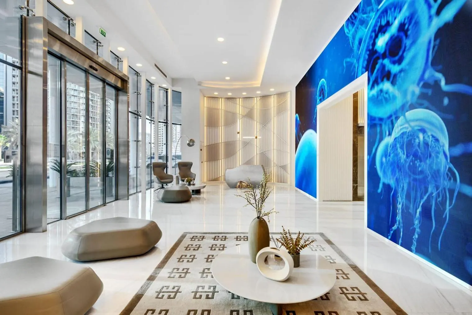 Blueground The Pad City View Pool Gym Dxb-1245 ドバイ アラブ首長国連邦